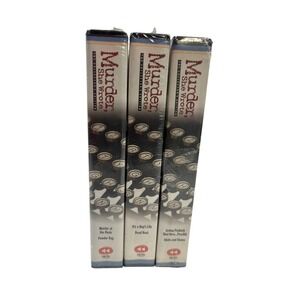Murder She Wrote The Collectors Edition VHS‎ Lot 3 Sealed Tapes Columbia House